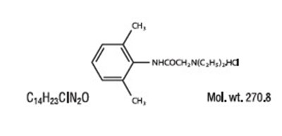 Lido (Lidocaine Chemical Structure)
